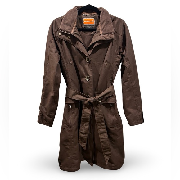 Merrell Jackets & Blazers - Merrell Opti-Shell Parka Jacket Women’s Size Medium Raincoat Trench Insulated